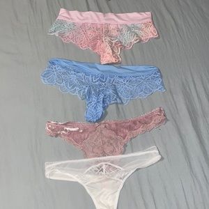 Victoria secret/pink underwear set (4 pairs)